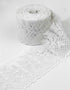 Aurora Blossom Beaded Border Lace Mix and Match - (Off White) + Satin (Off WHite)